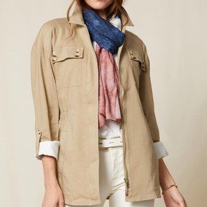 Matilda Jane Good Hart Memphis Cargo Jacket, Camel S NWT